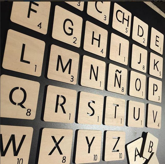 Lettres Scrabble